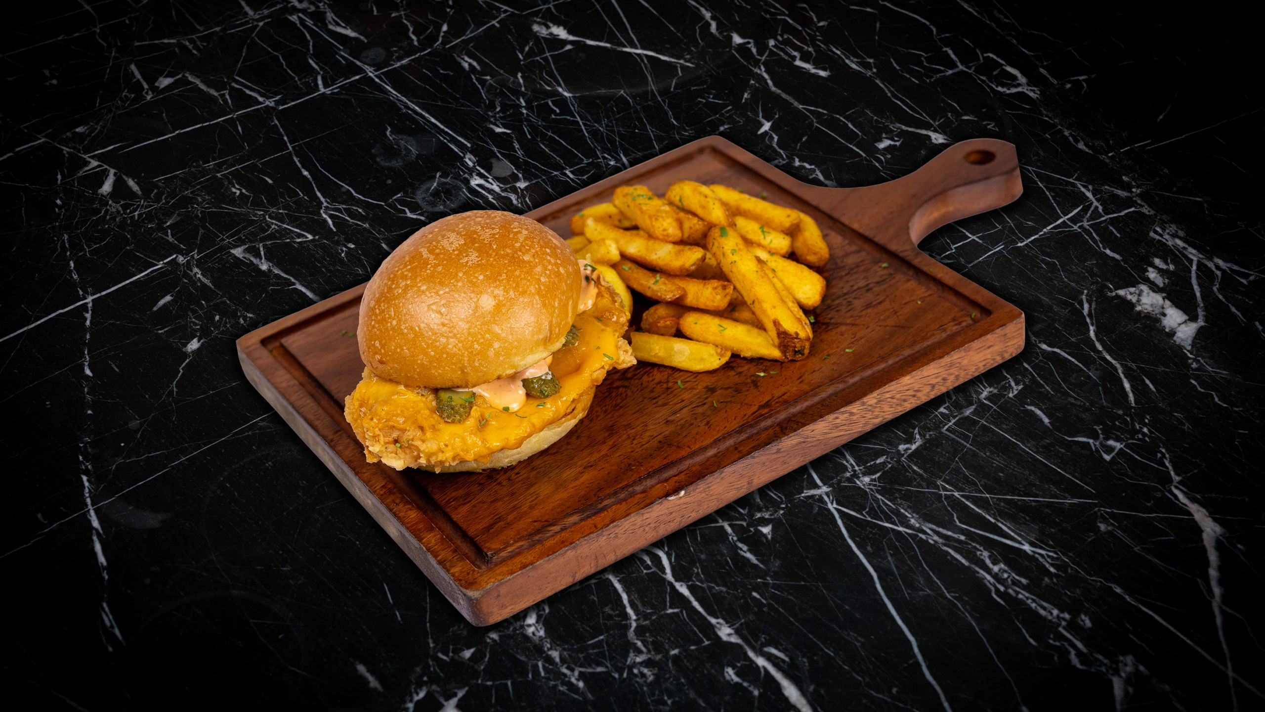 Crispy Chicken Burger