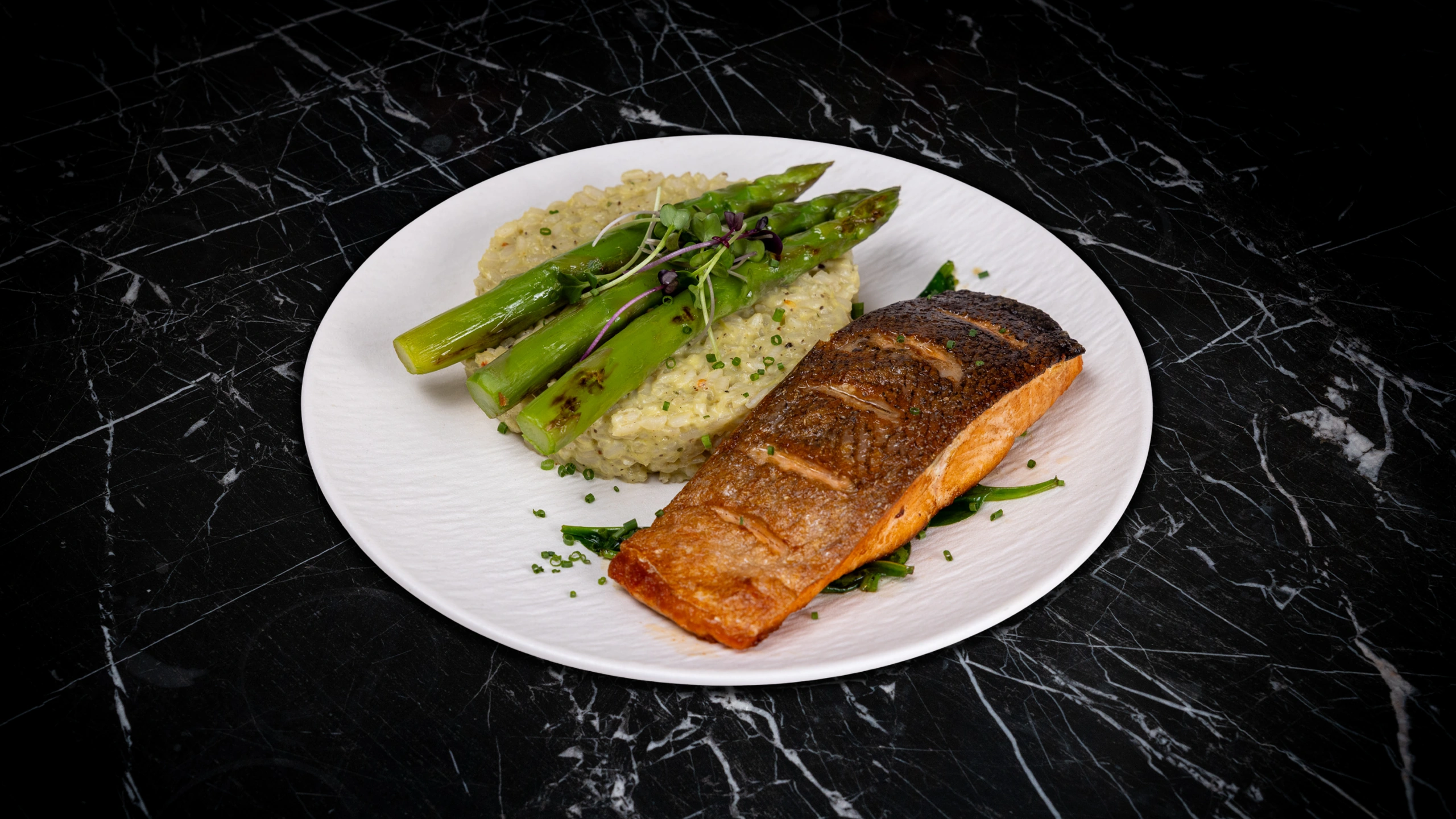 Salmon Risotto 