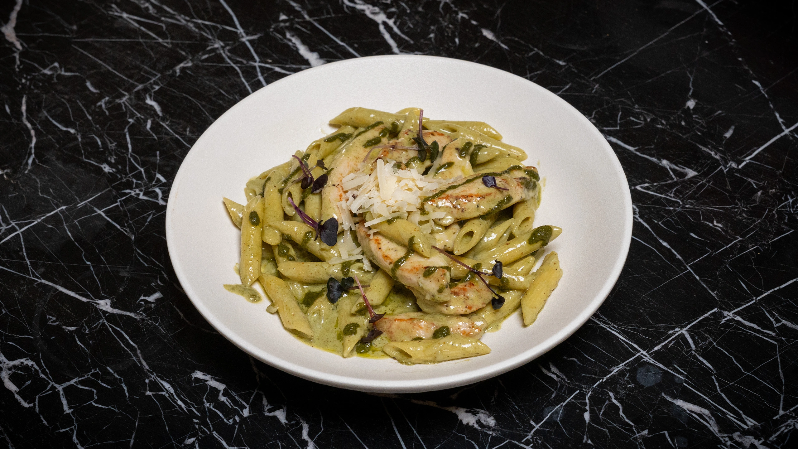 Chicken Penny Pesto